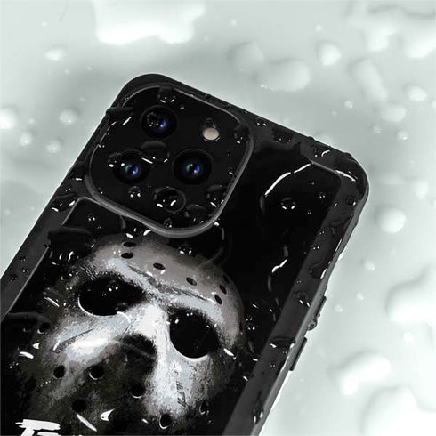 Warner Bros Friday the 13th Jason Voorhees iPhone 15 Pro Waterproof Case